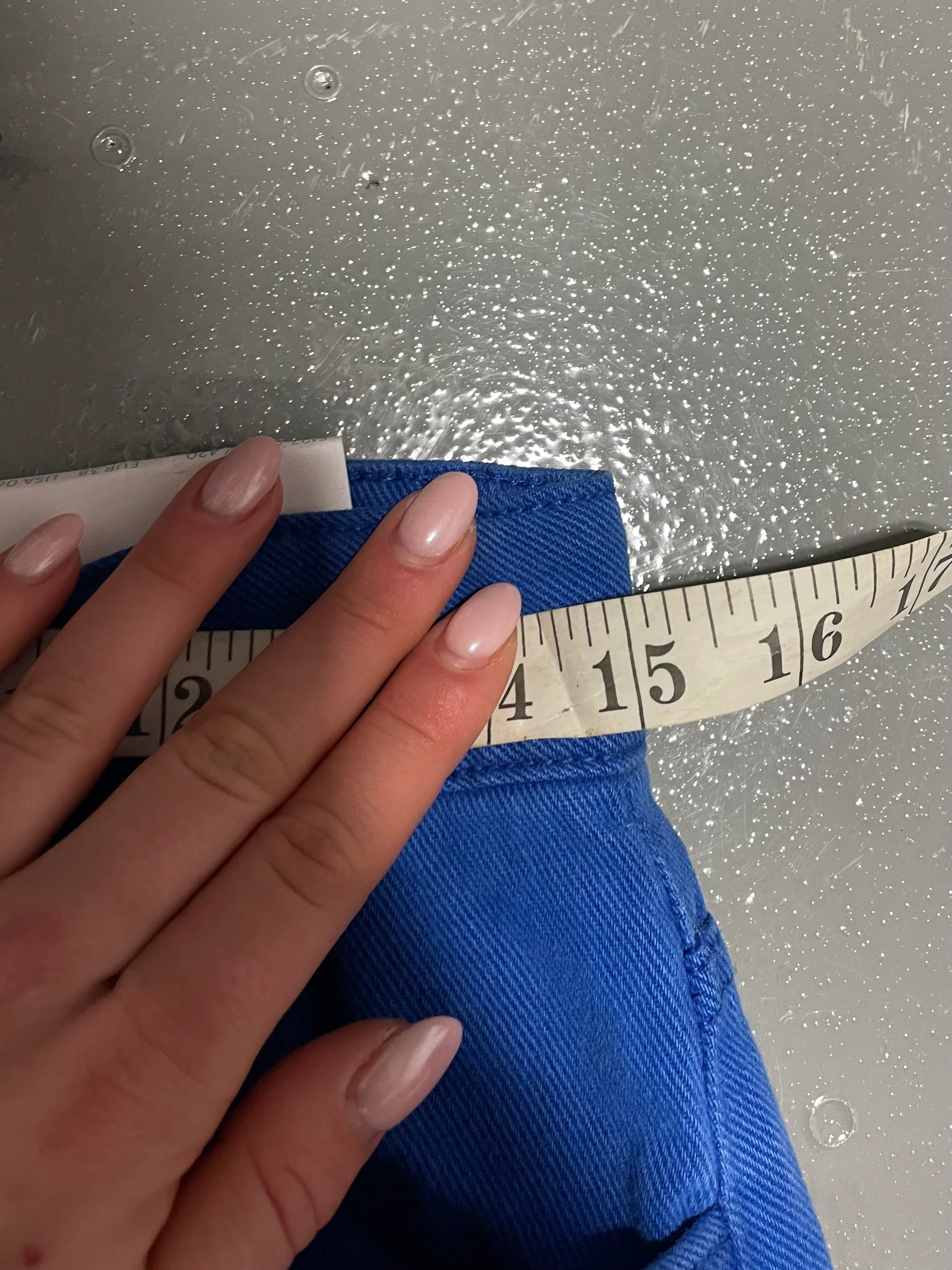 Bershka Blue Wide Leg Jeans - Image 5