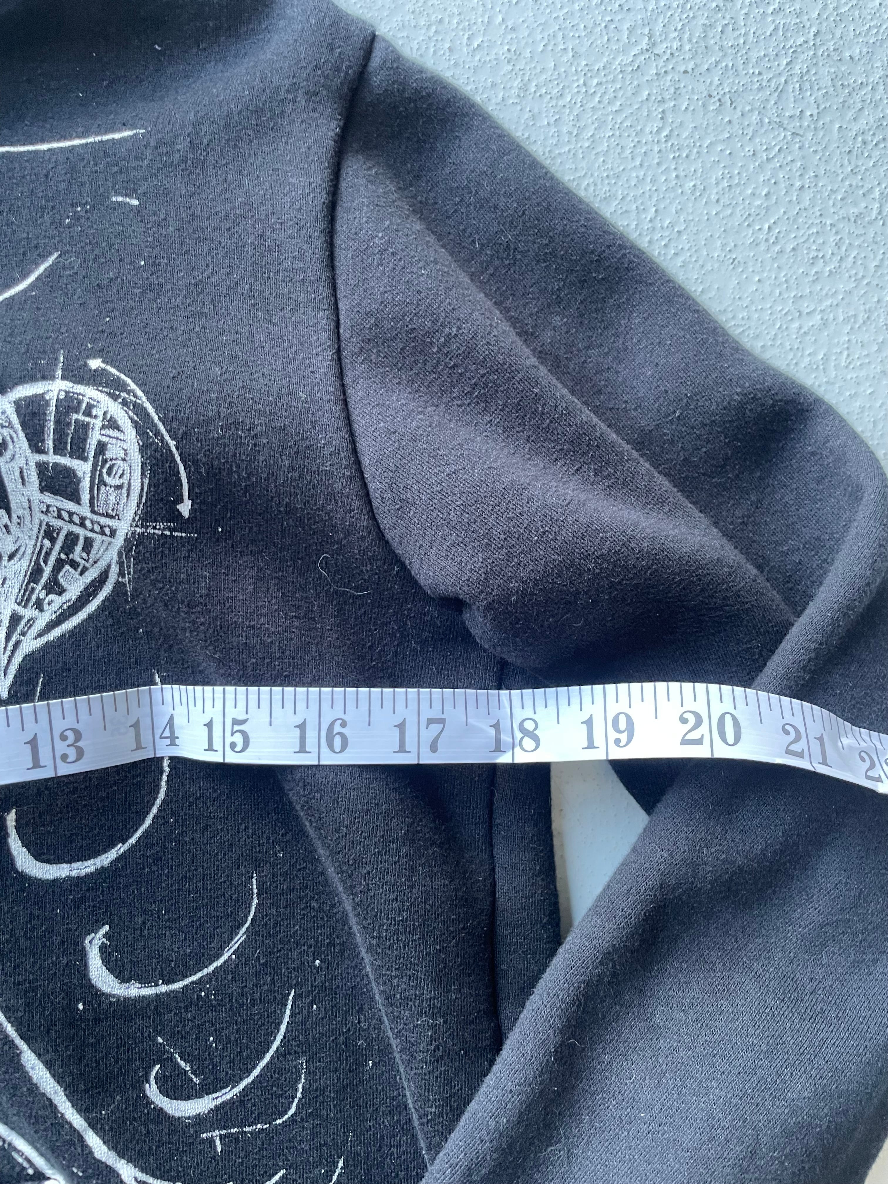 Black Iron Fist Graphic Print Zip Up Hoodie - Image 4