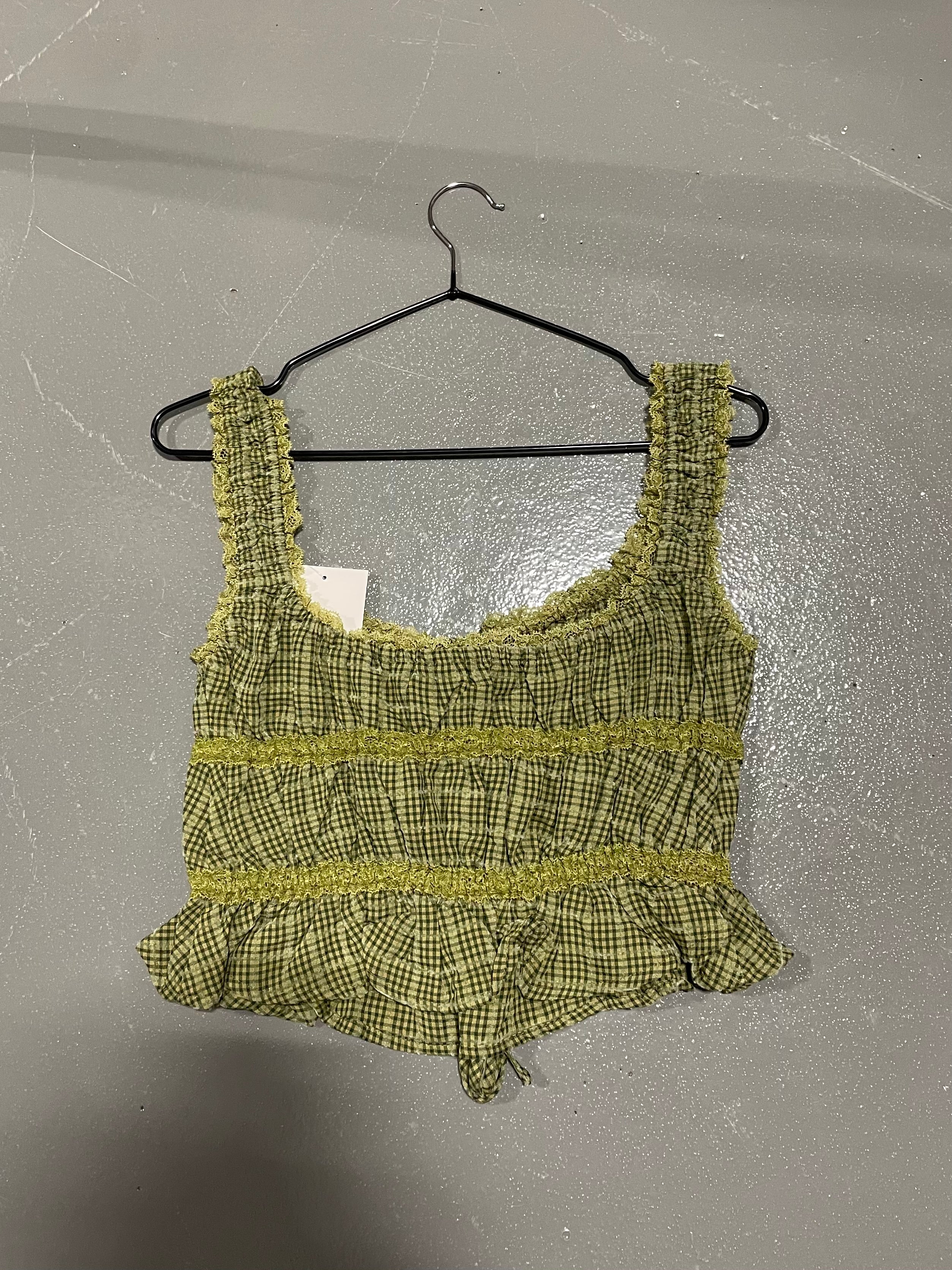 Green Tartan Ruffled Layers - Image 4