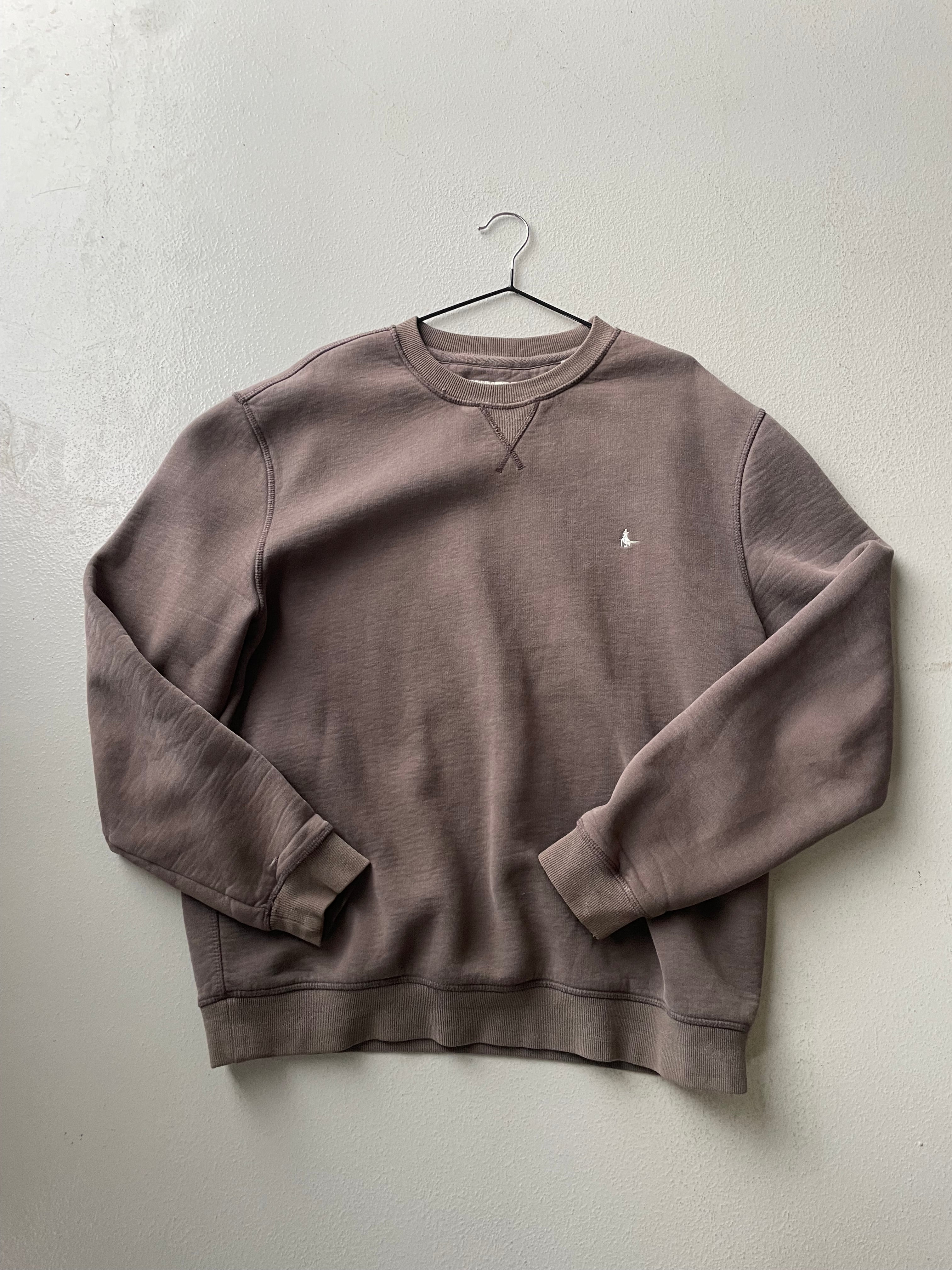 Jack Wills Brown Crewneck Jumper