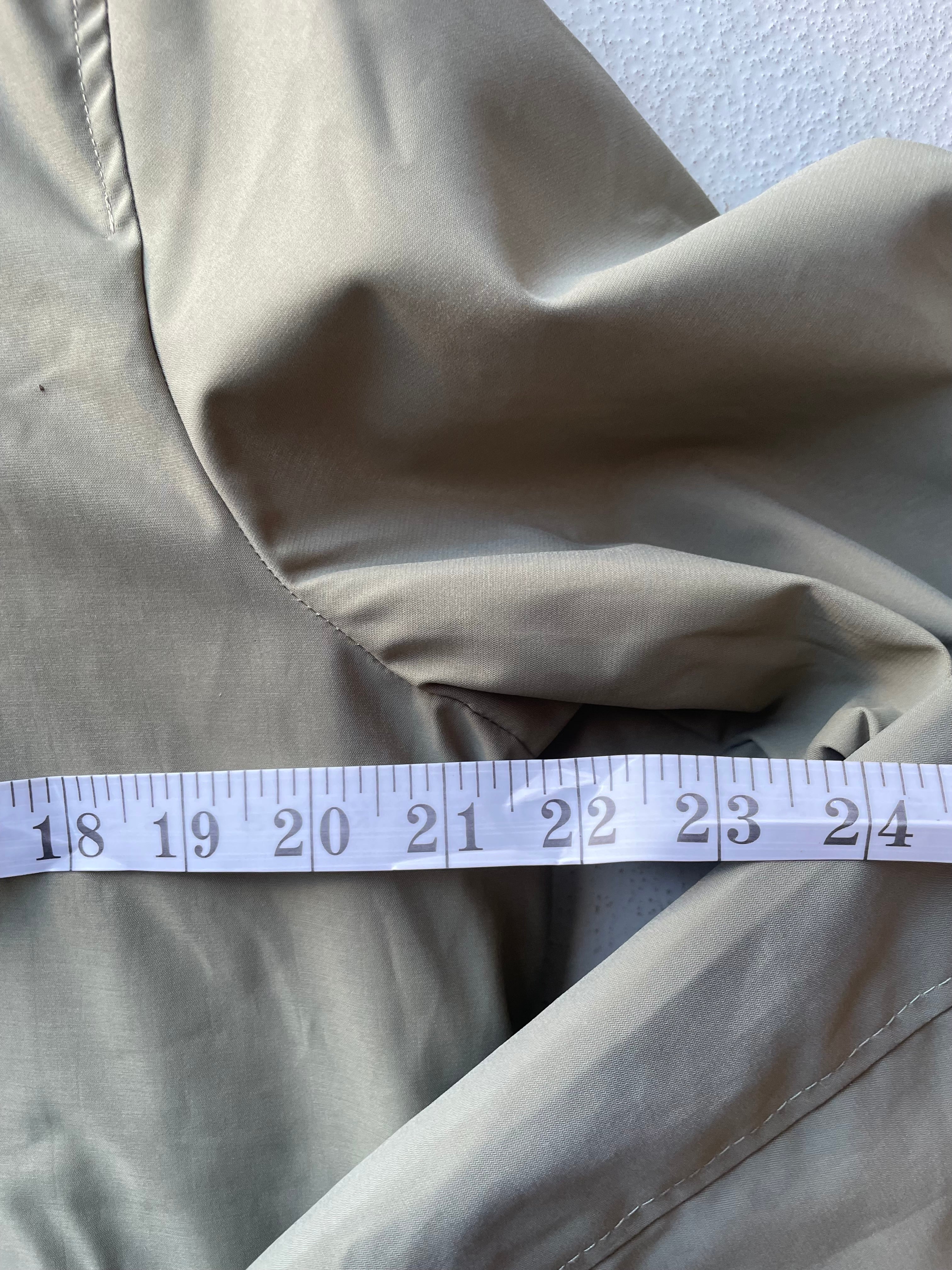 Khaki Fleece Lined Zip Up Jacket - Image 3