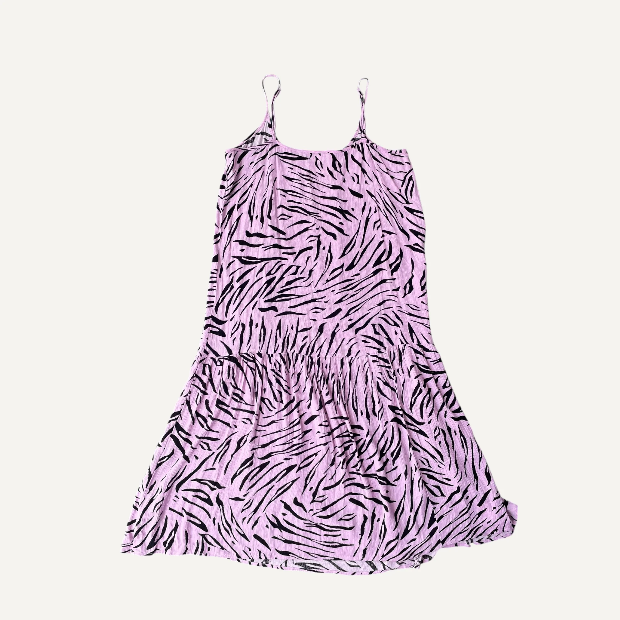 M&S Lilac Zebra Print Shift Dress - Image 2