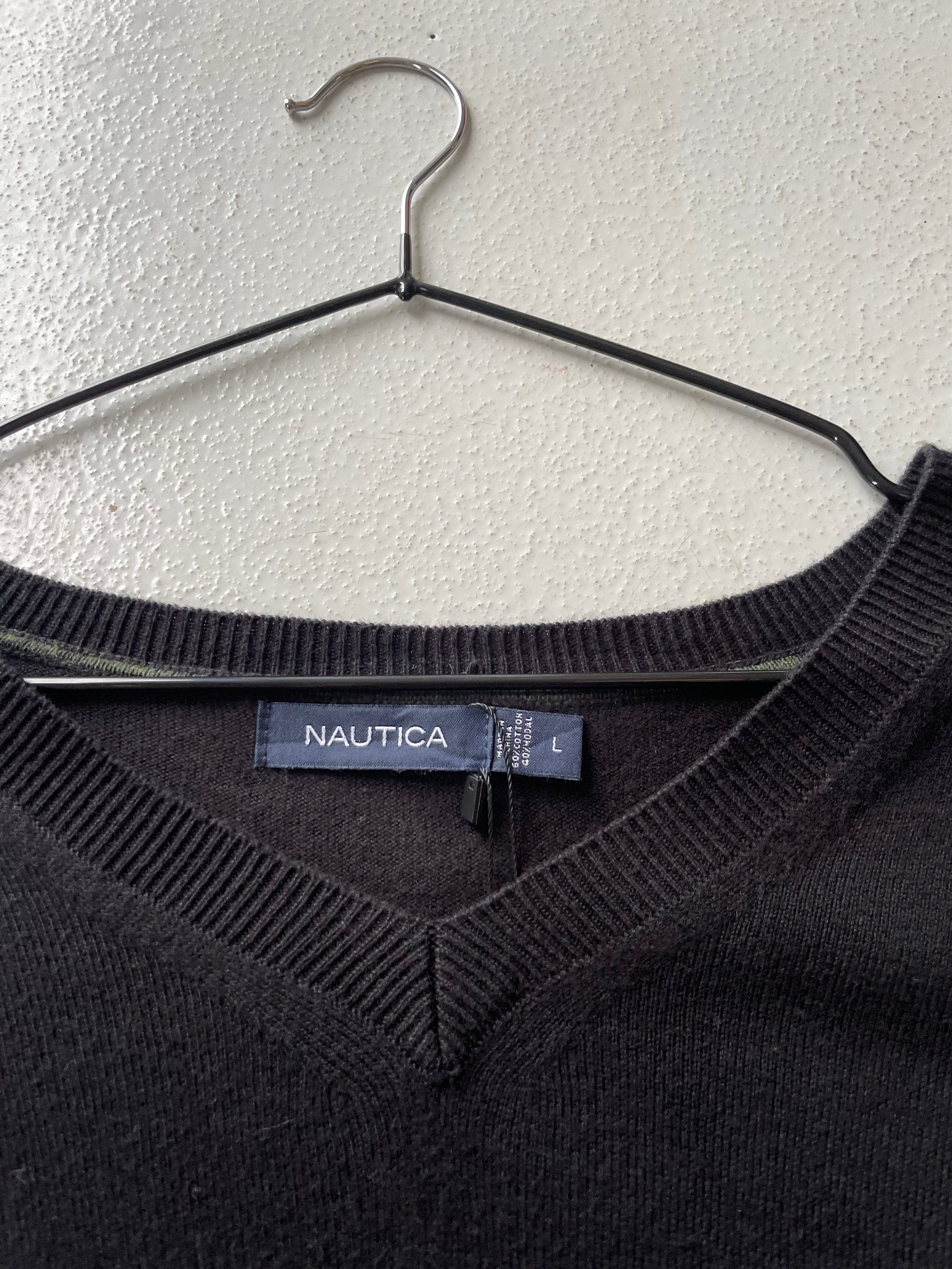 Nautica V Neck Jumper - Image 2