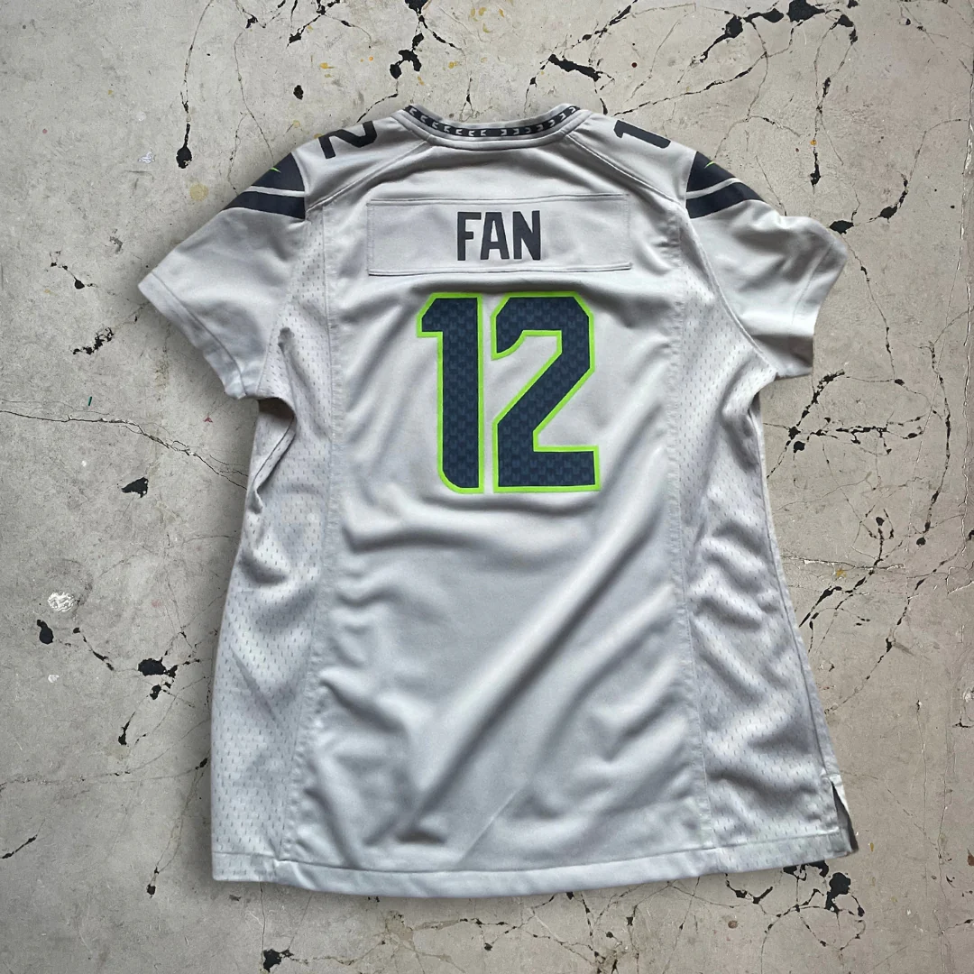 Nike Grey Seattle Seahawks Jersey - Image 2