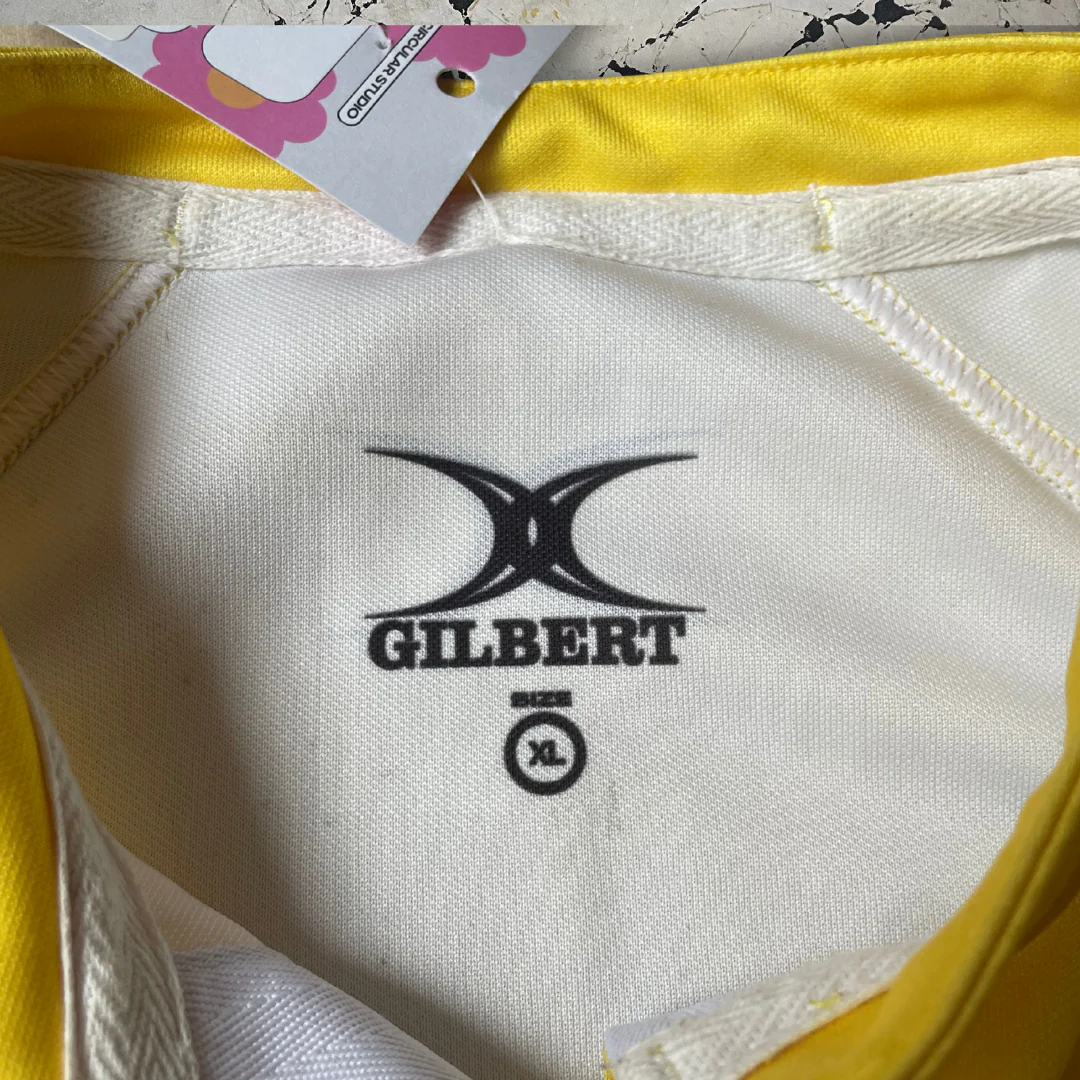 Gilbert EPCR Yellow Referee Shirt Rugby League - Image 3