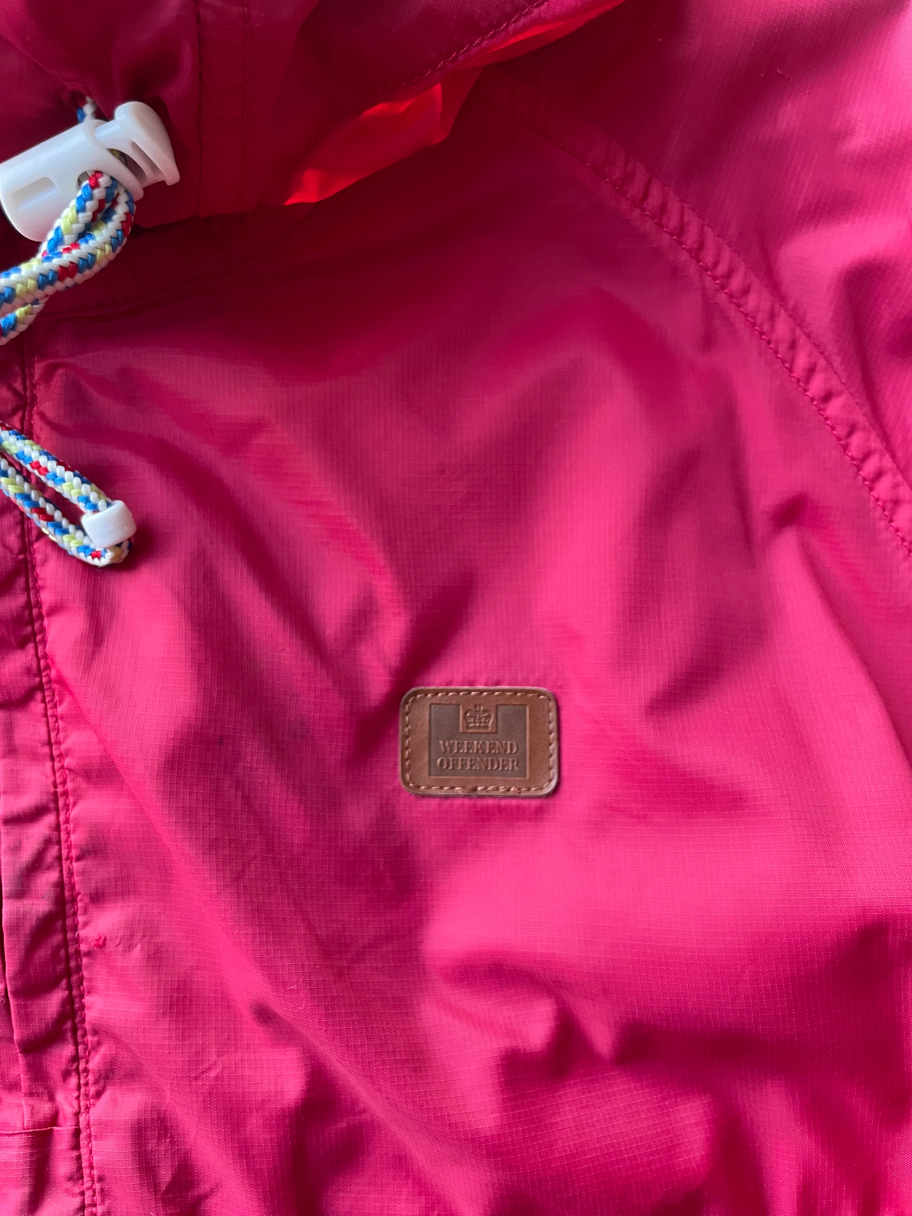 Red Weekend Offender Windbreaker - Image 3