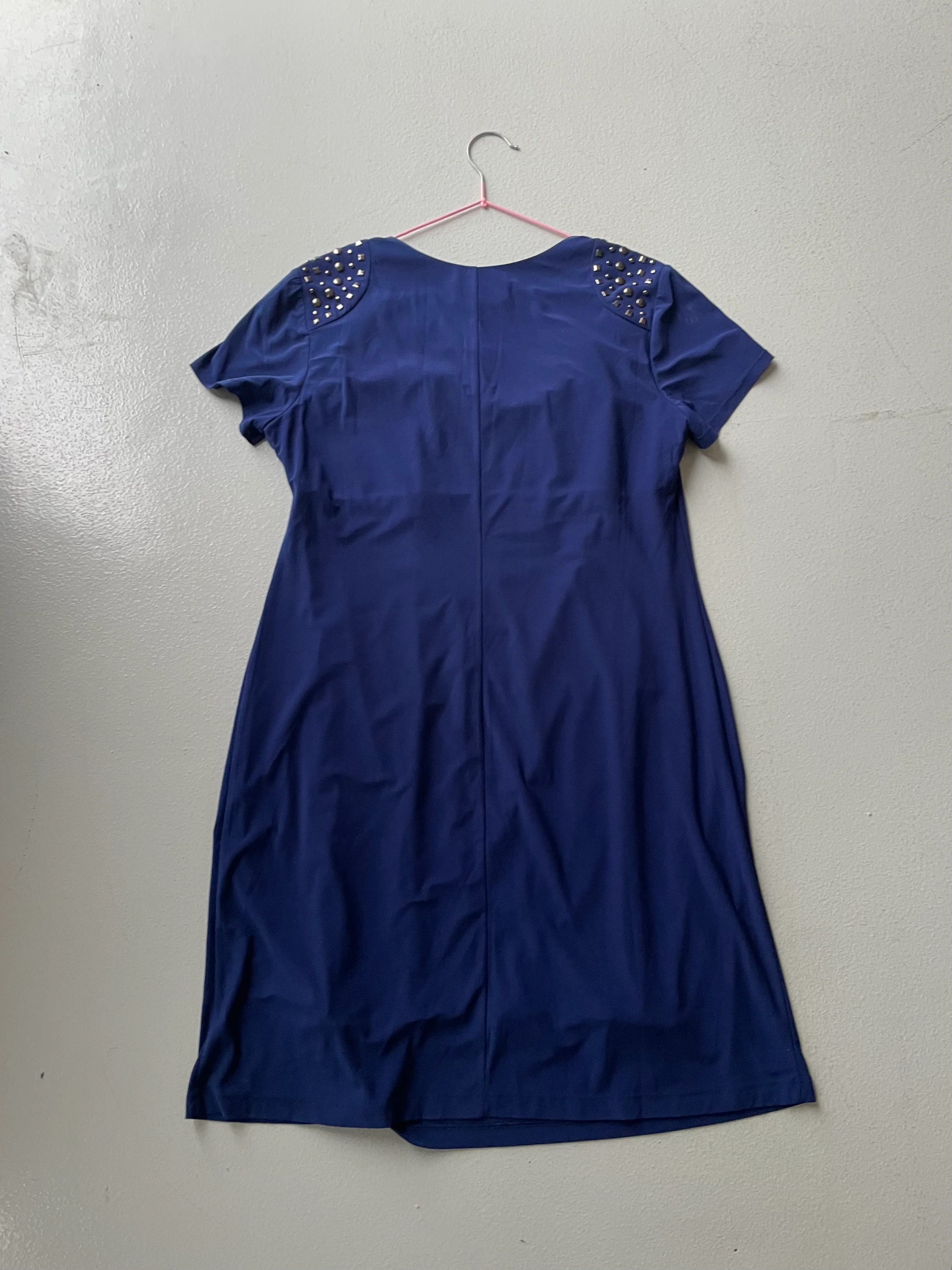 Ronni Nicole Navy Blue Evening Dress - Image 6