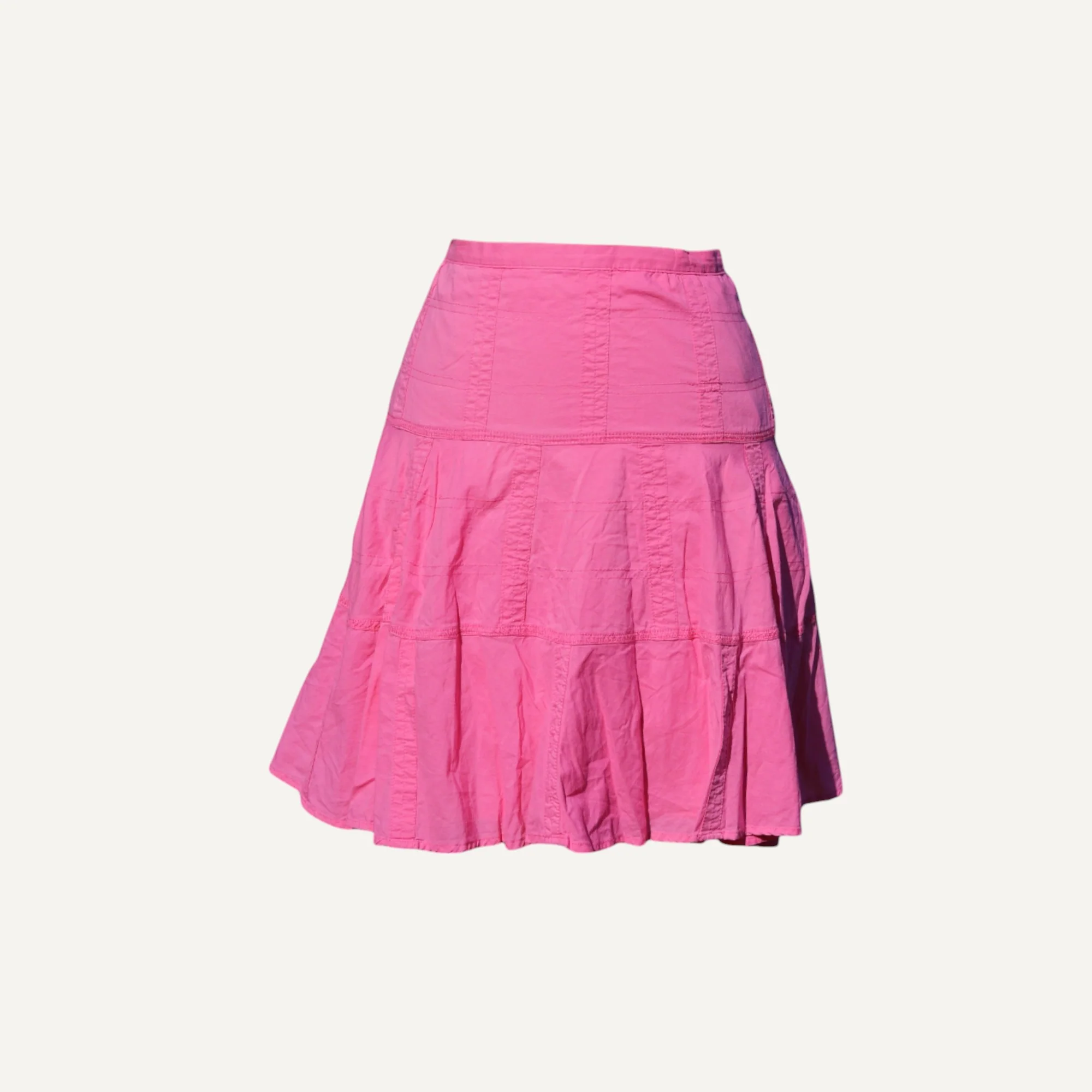 Vintage y2k Redherring Flare Skirt in Pink