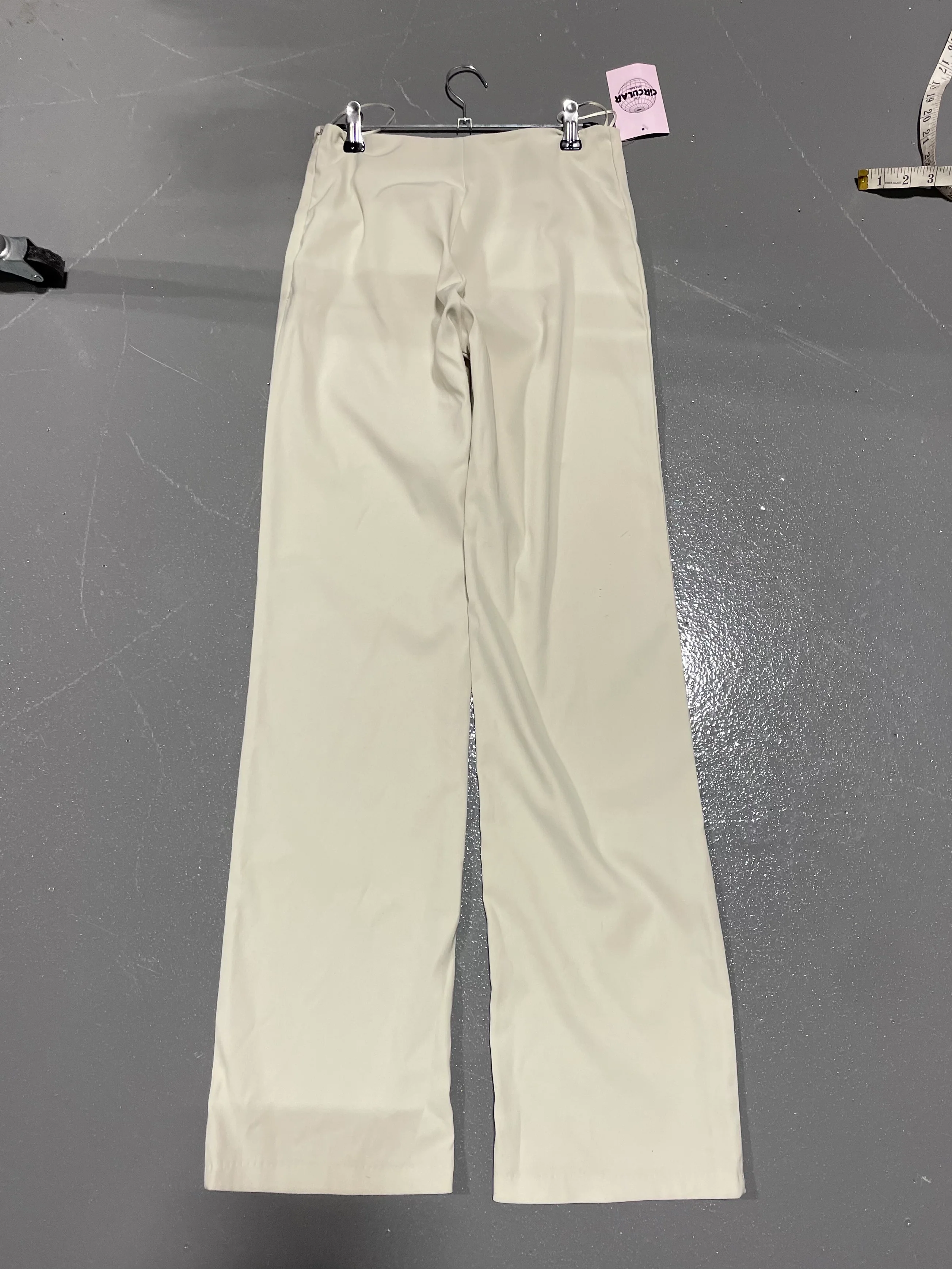 Vintage y2k Cream Flared Trousers - Image 5