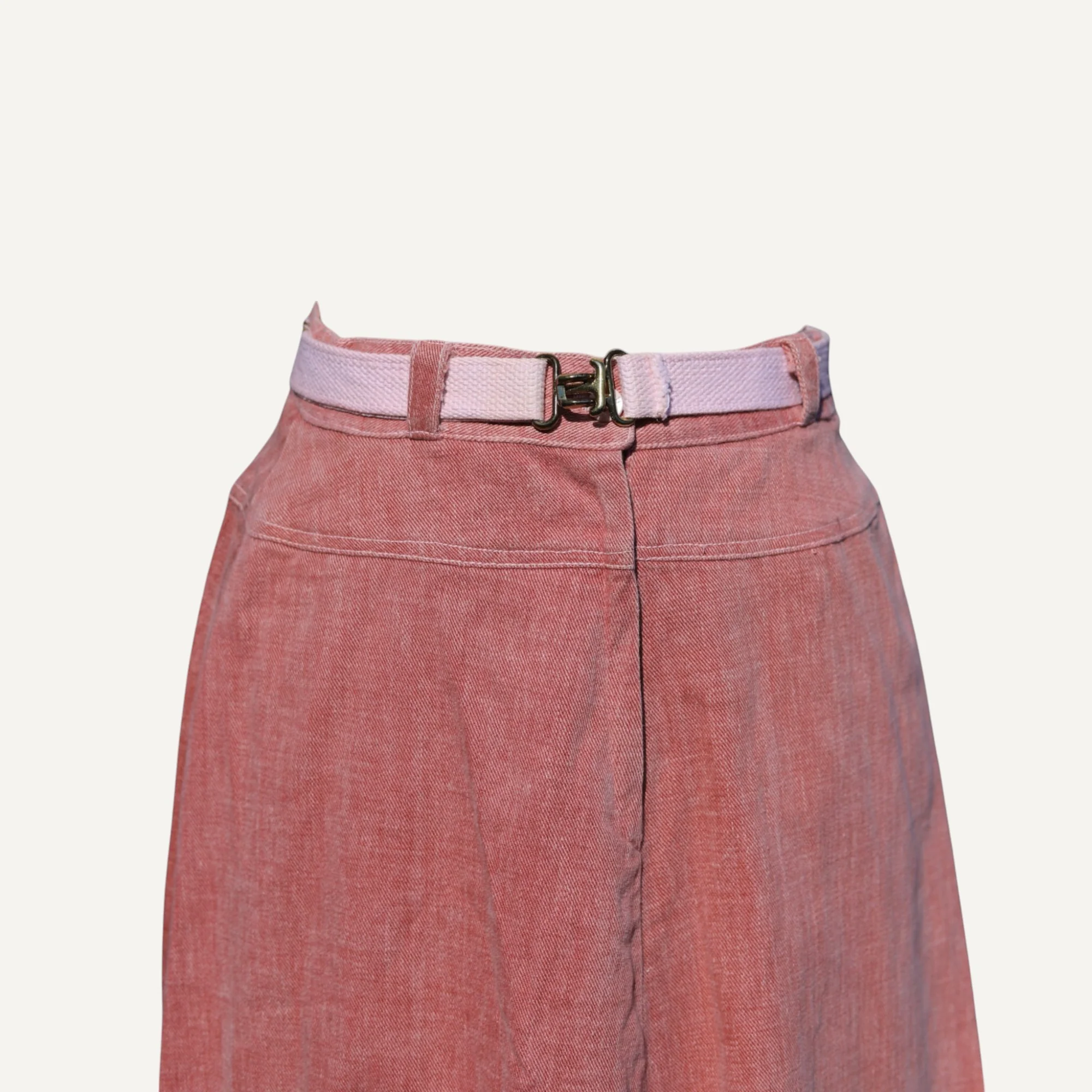 Vintage Pink Corduroy Skirt - Image 3