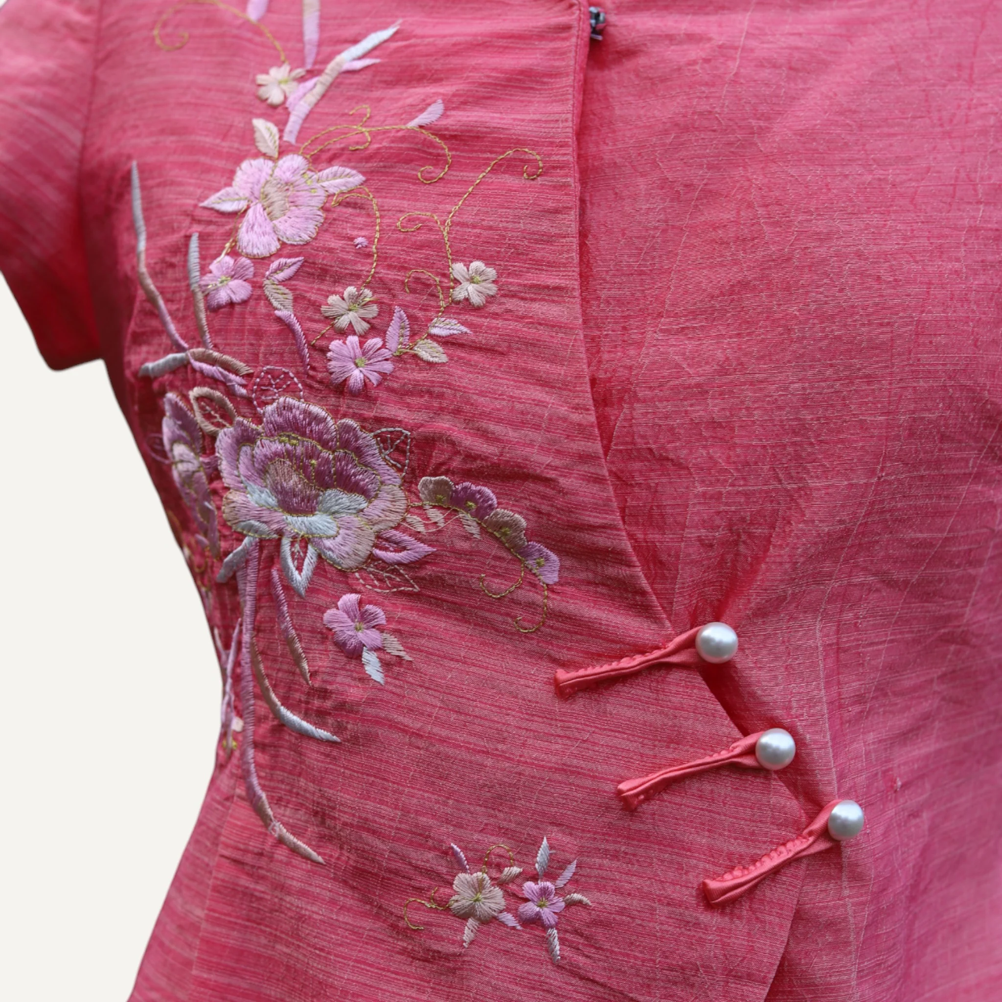 Vintage y2k Asian Blouse - Image 5